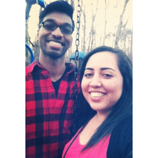 Our first pic as bf & gf ;)