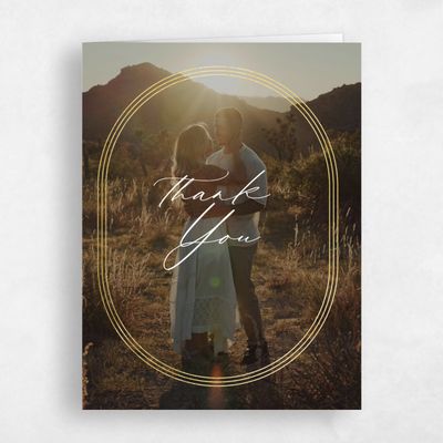 White Photo Wedding Thank You - Tatum Photo Foil
