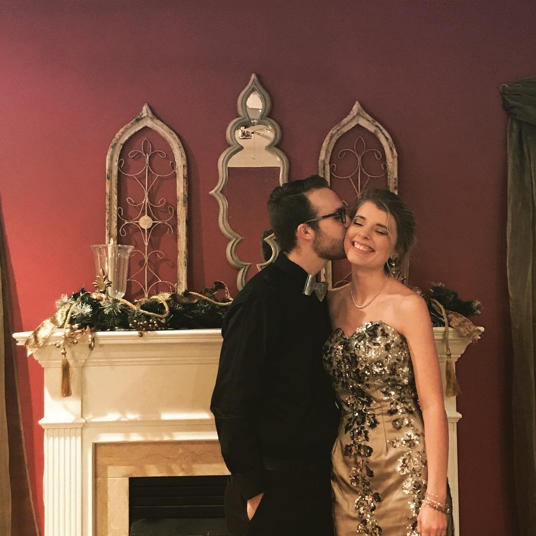 This was our first dance together
