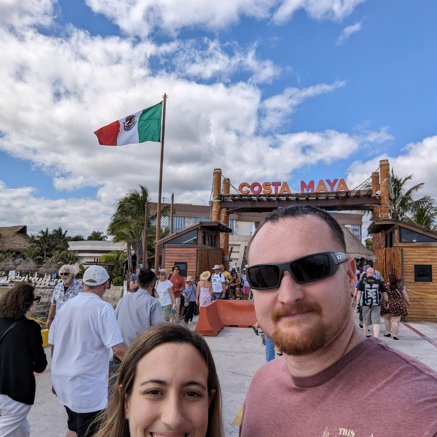 My first cruise! Mexico with the family.