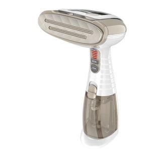 Conair Handheld Garment Steamer for Clothes, Turbo ExtremeSteam 1875W Fabric Steamer, Portable Handheld Design, Strong Penetrating Steam, White/Champagne