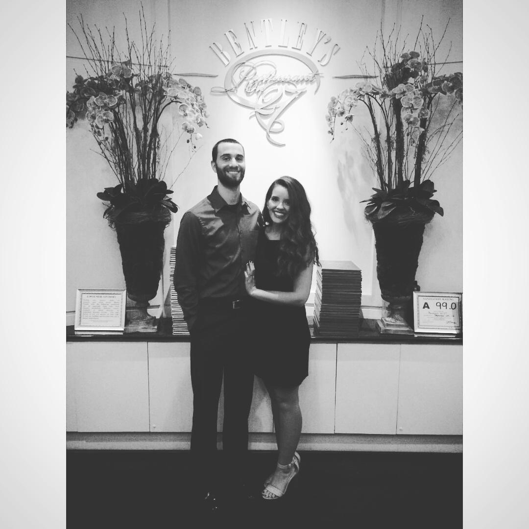 November 2016 - Chris surprised me for my birthday by taking me to Bentley's on 27th in Uptown Charlotte