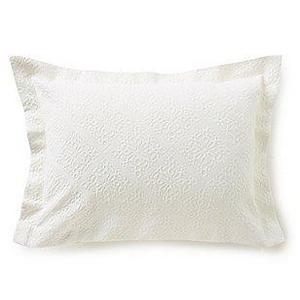 southern living emery tile jacquard matelasse sham : Home