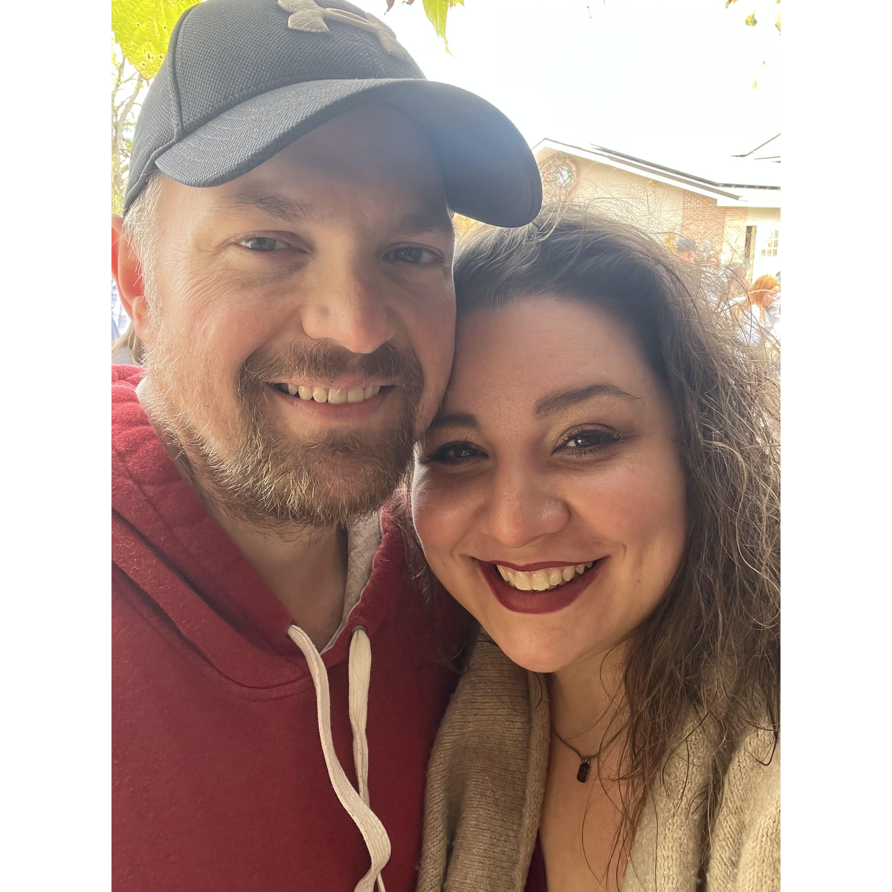 A fall visit to Meckley's Fruit Farm for the best donuts and cider around (sorry, Uncle John's!).