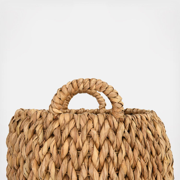Bloomingville, 2-Piece Woven Water Hyacinth Basket Set | Zola