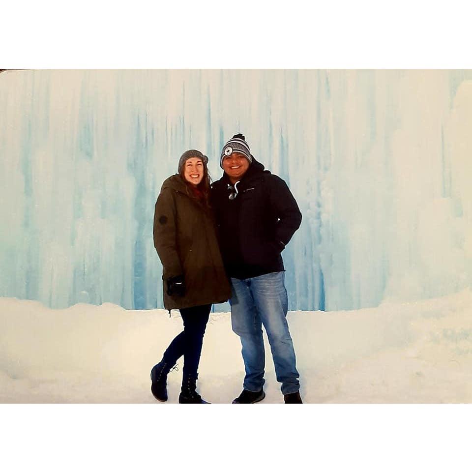 Ice Castles in Woodstock, NH - January 2021