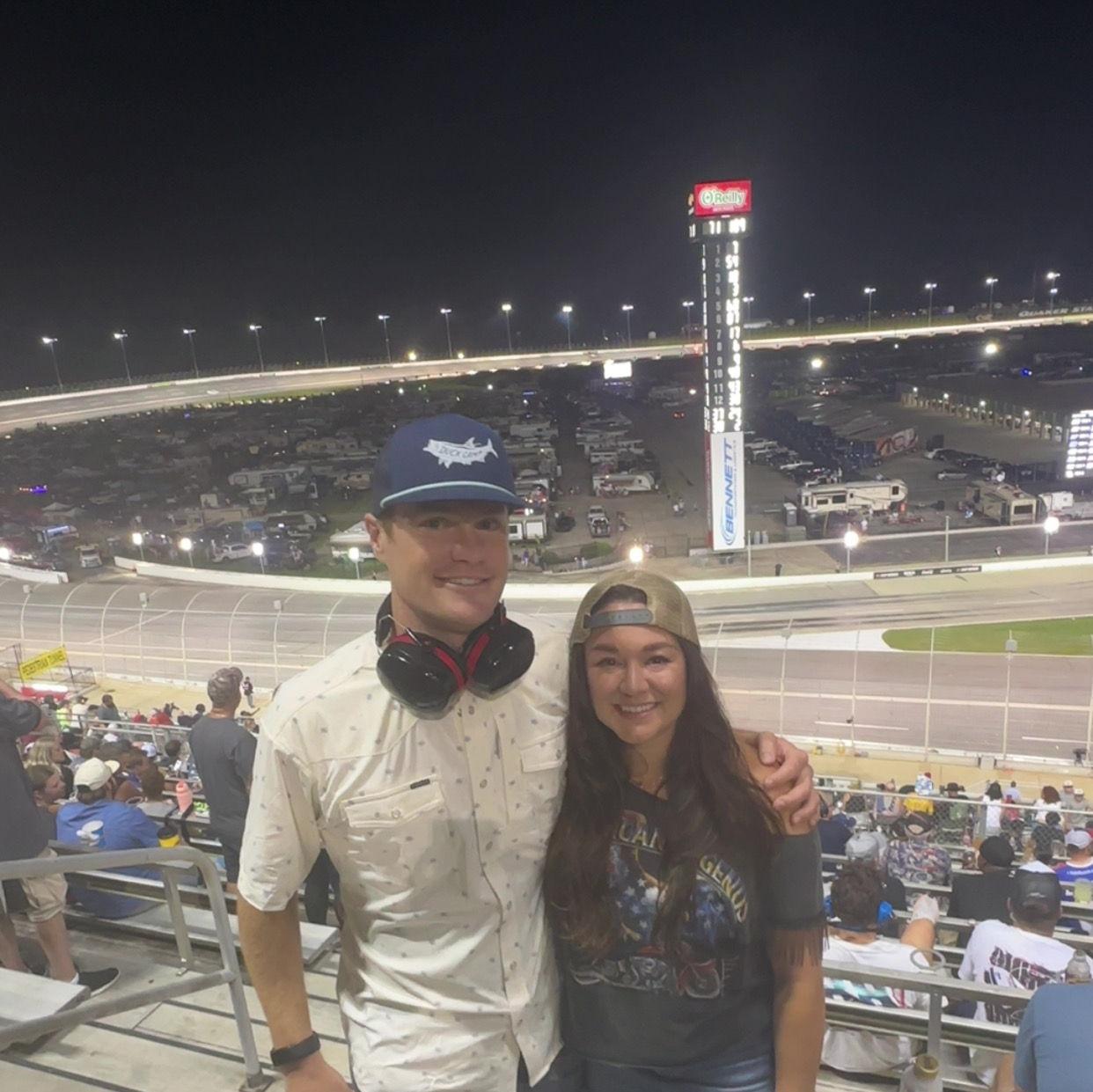 Our first NASCAR race, of course Chase Elliot won