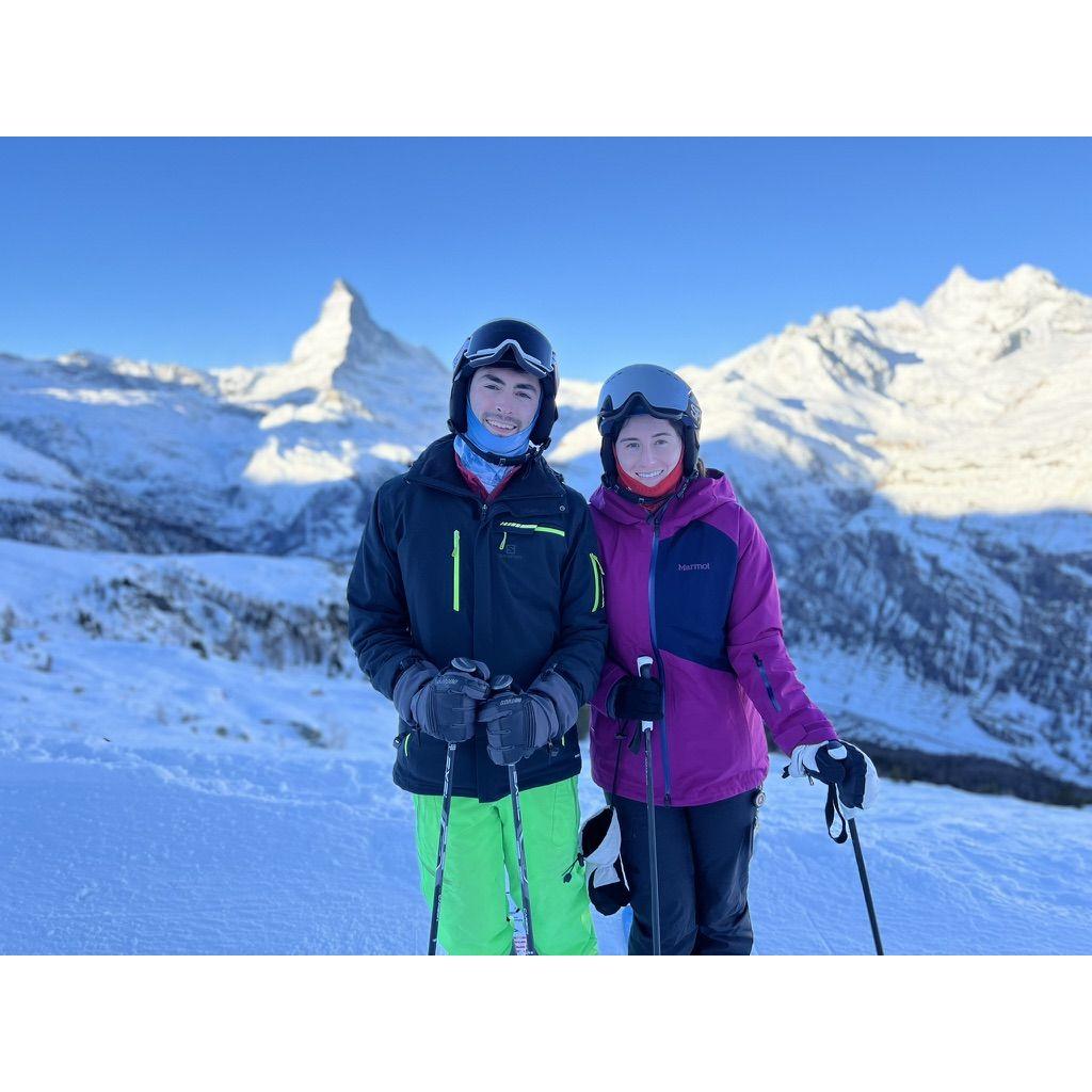 Zermatt, Switzerland the morning before Matt proposed