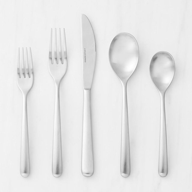 Soiree 20-Piece Flatware Set, Satin