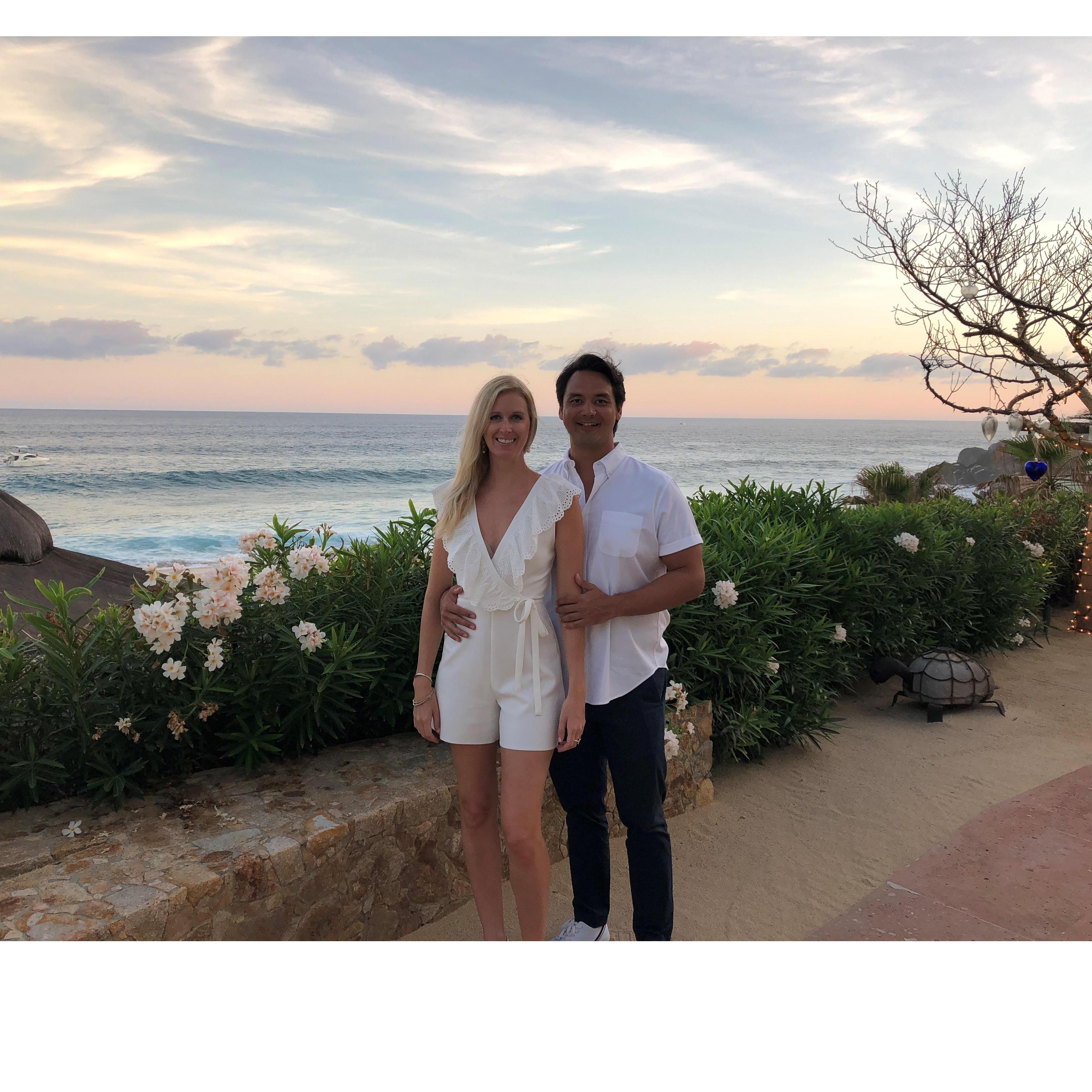 A perfect sunset in Los Cabos, Mexico, August 2018