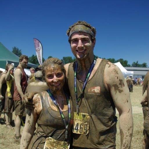 Our first and hopefully last, mud run. 
Summer 2014