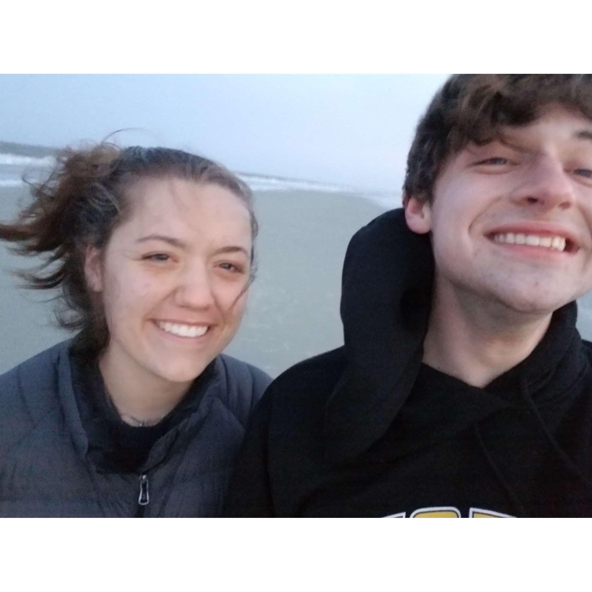 One of the first long road trips we took together: Jekyll Island