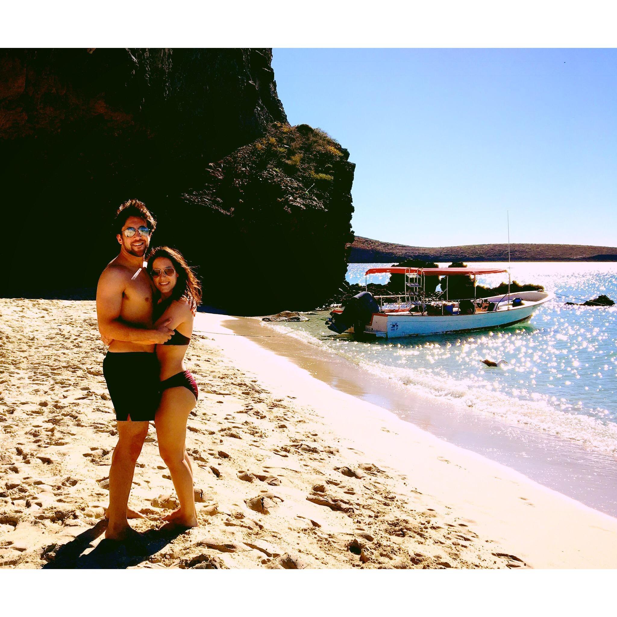 Our first vacation together - Baja MX!