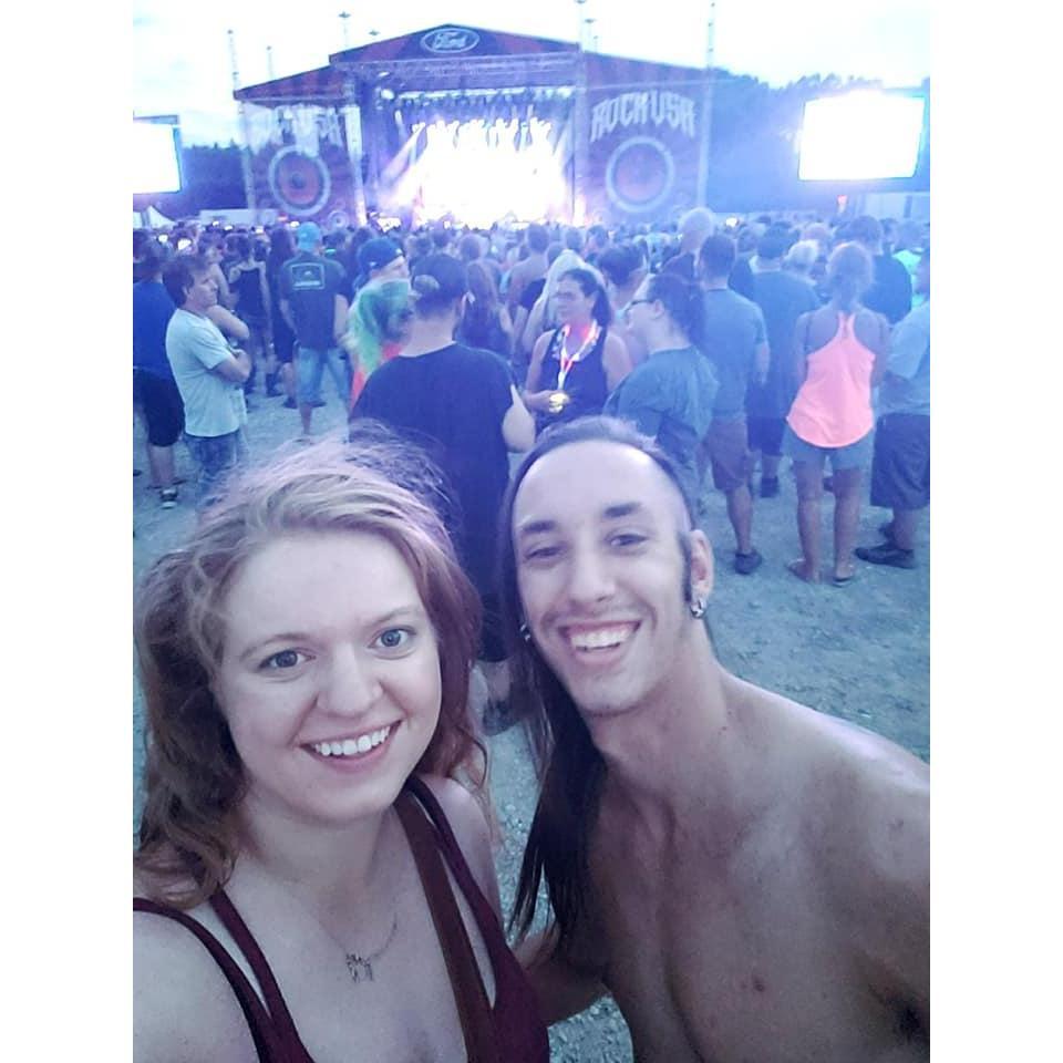 Our first concert together