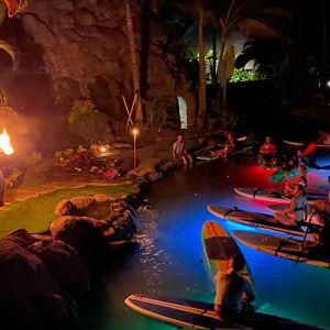 Hawaii Excursion: Lunar Legends Night Stand up Paddle Kayak Water Experience