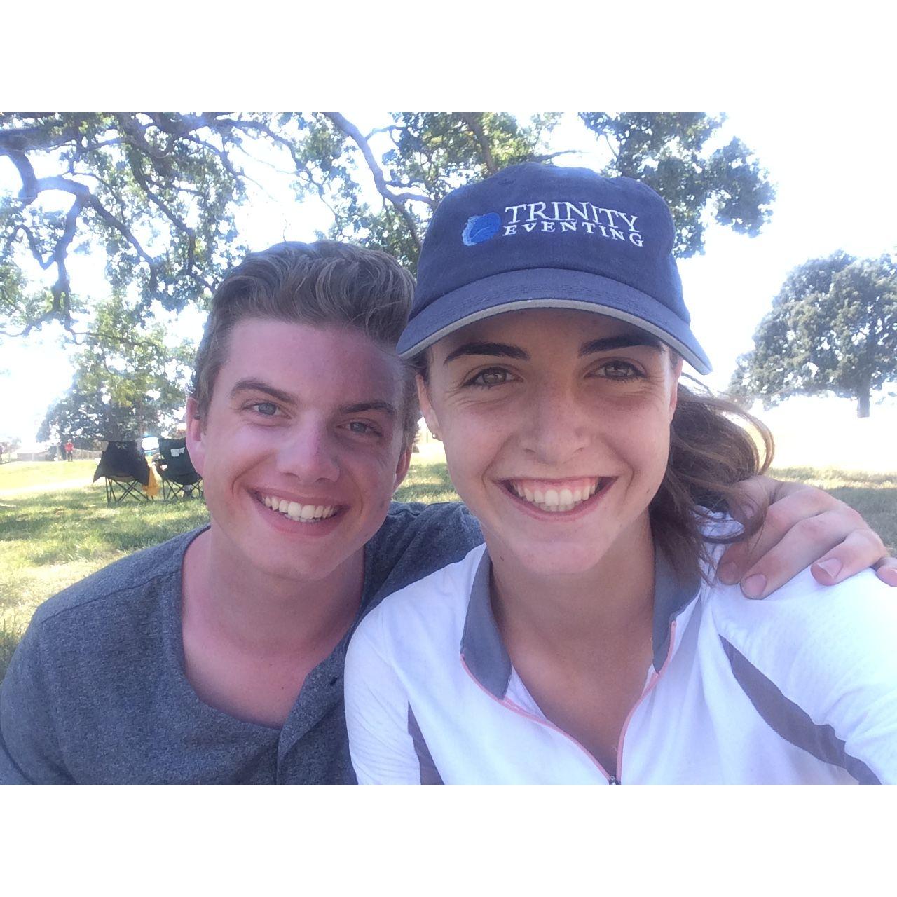 June 23, 2018 Ryan always showing up to support Katherine with all of her athletic endeavors.