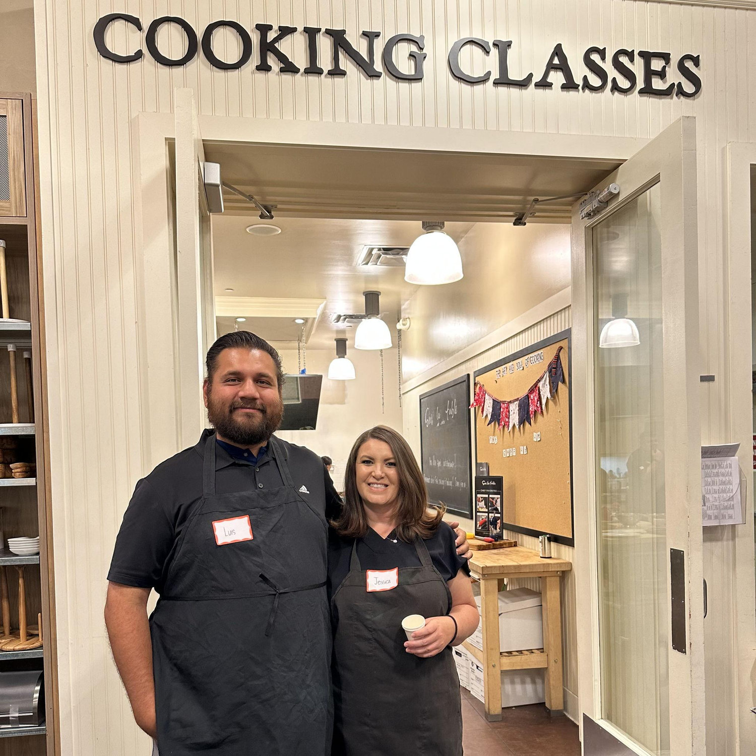 In 2023 we celebrated our love with a cooking class!