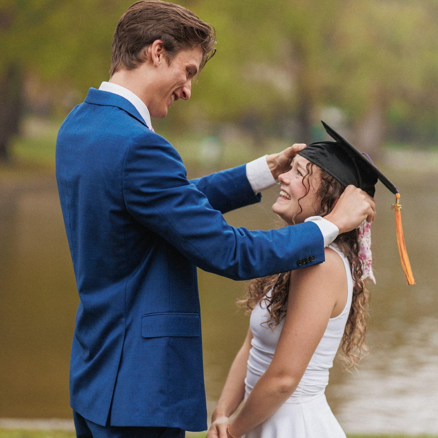 Graduation Turned Engagement Photoshoot :)