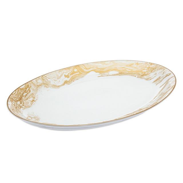 Ricci Argentieri Stella Gold 14" Platter