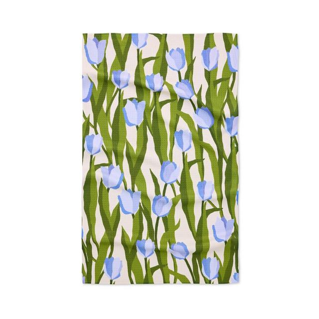 Geometry Kitchen Tea Towel Tulip Time