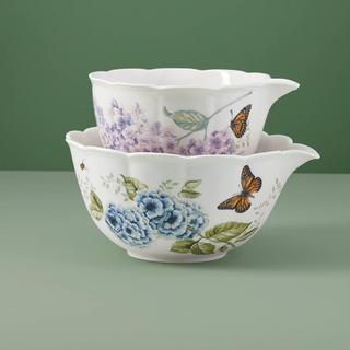 Butterfly Meadow 2-Piece Nesting Bowl Set