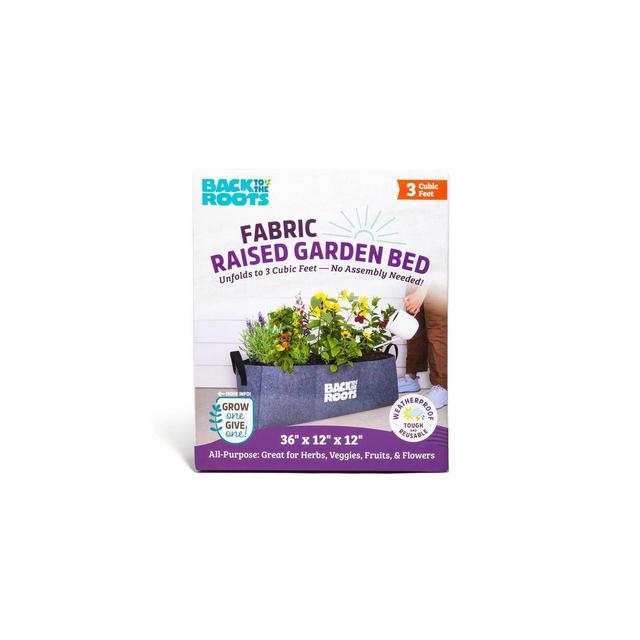 Back to the Roots Fabric Raised Garden Bed Planter