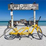 Rent a gulf cart, scooter, bicycle & beach equipment.