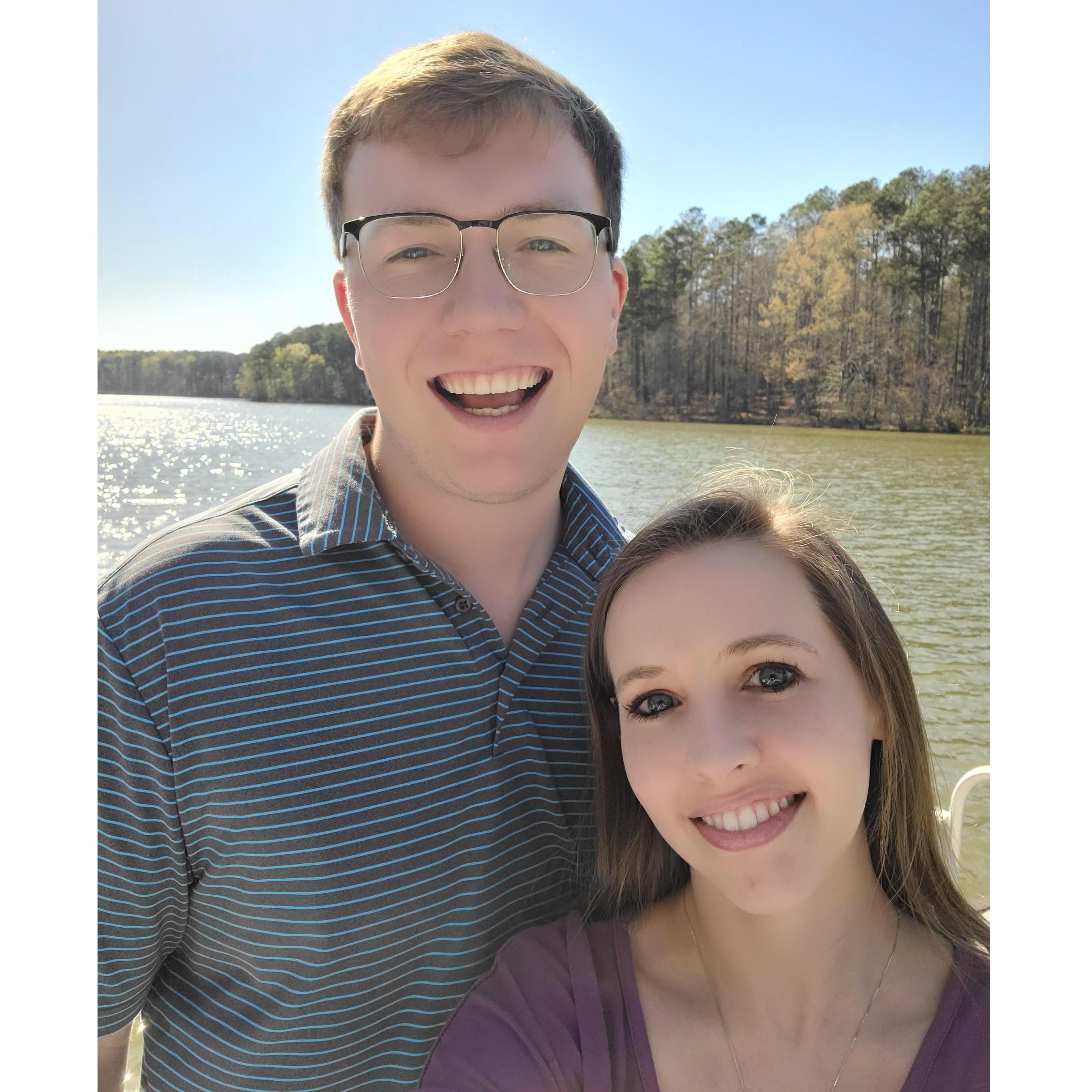 Easter at the lake house in White Plains, GA
(April 4, 2021)