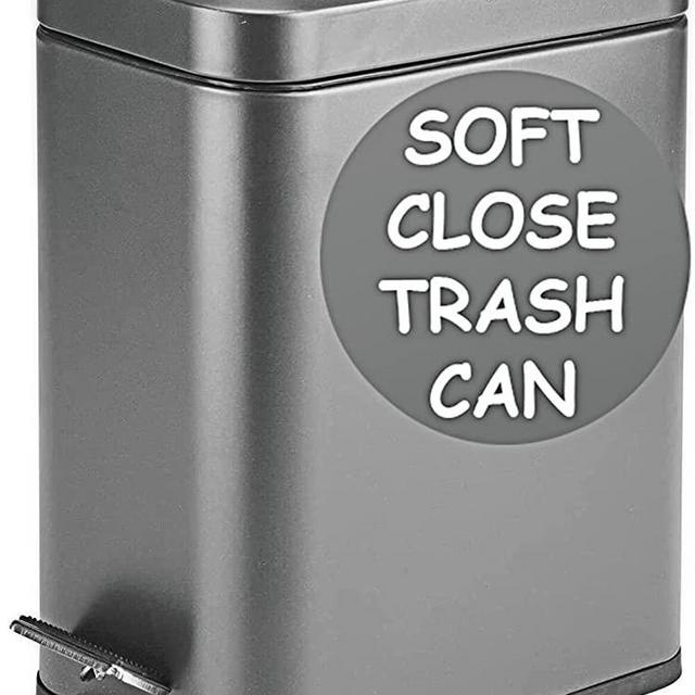 Eko Stainless Steel 50l Madison Step Trash Can Matte : Target