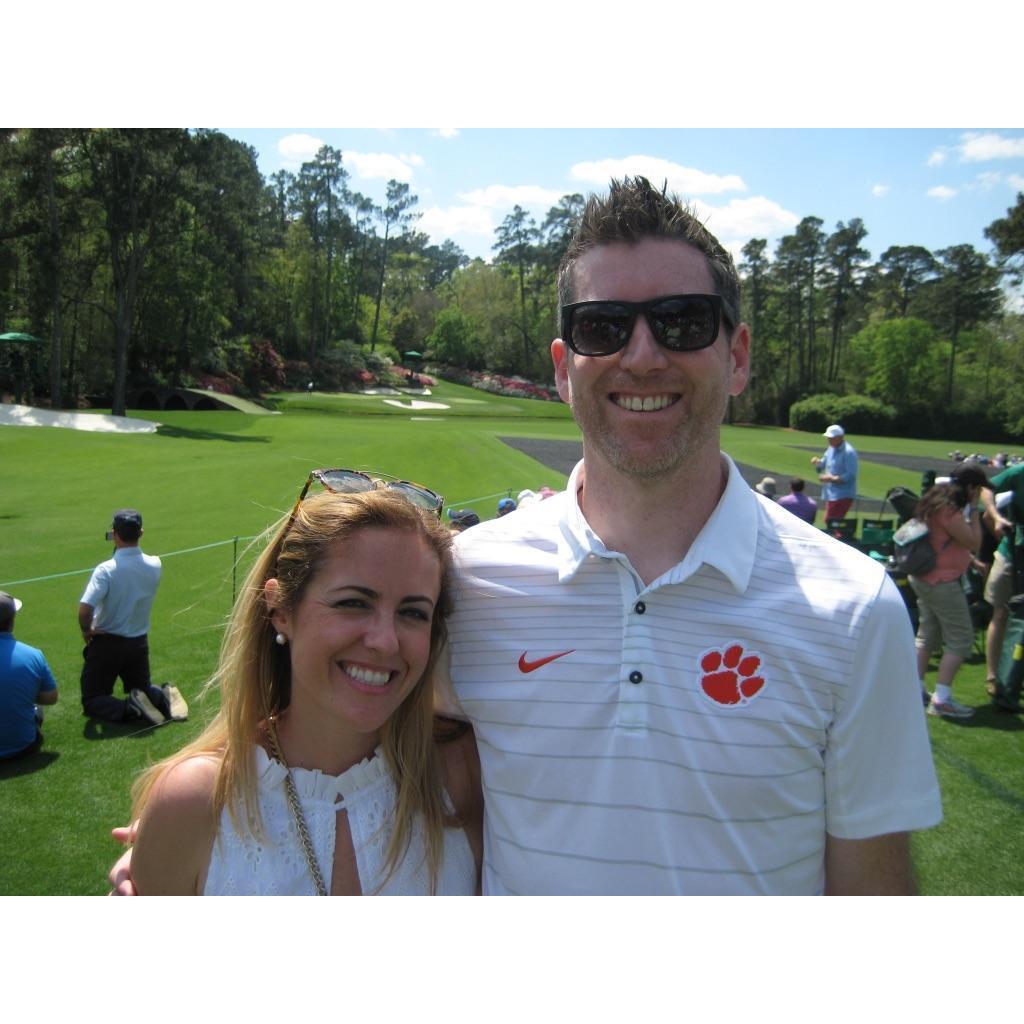Amen Corner at The Masters, April 2018