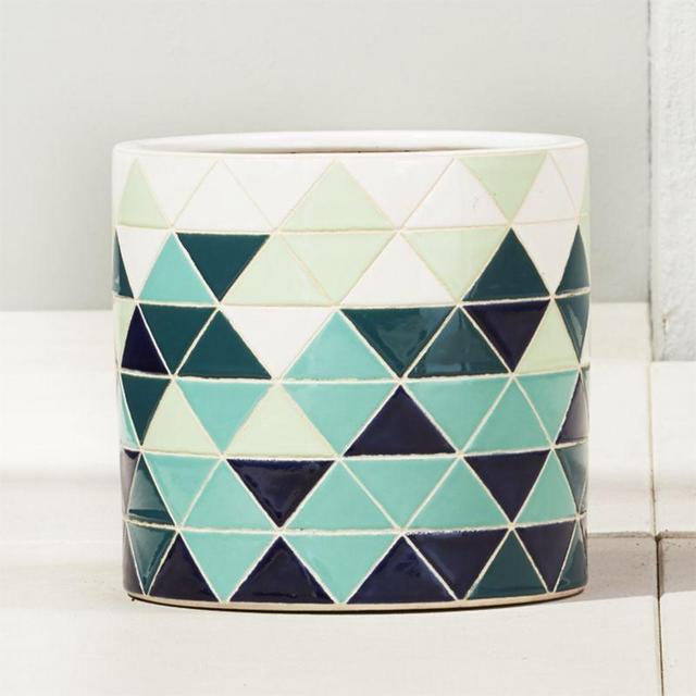 rudi blue planter