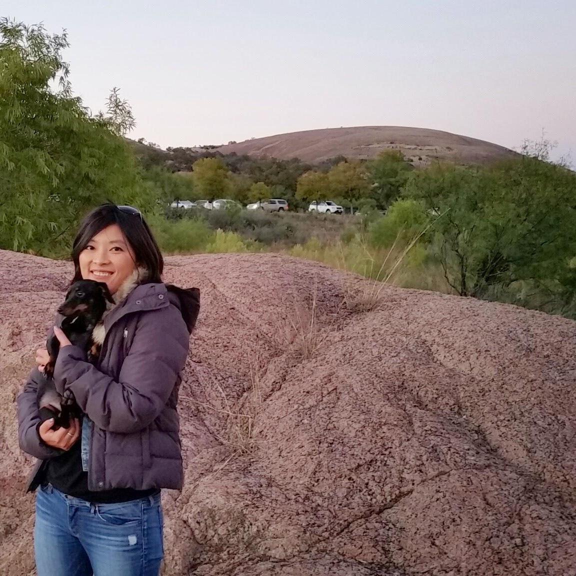 Glamour shot at the Enchanted Rock