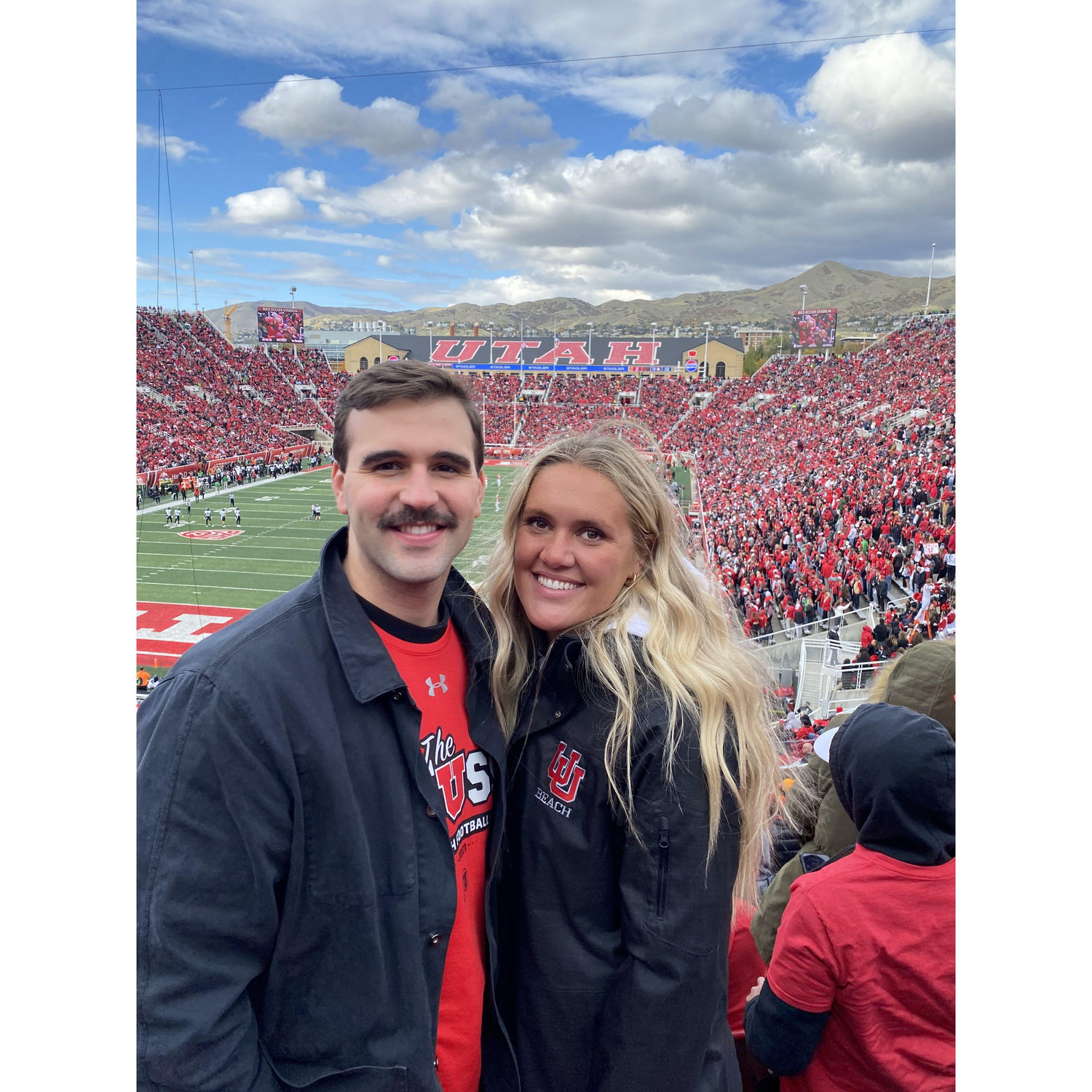 Utah v. Oregon Football game!