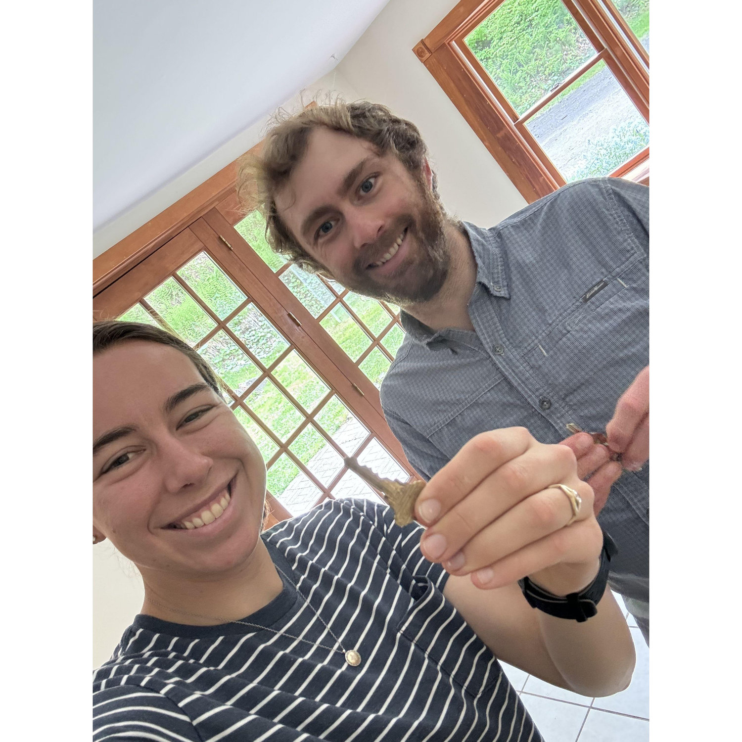 Keys to our home in West Lebanon NH, on closing day 05/21/24.