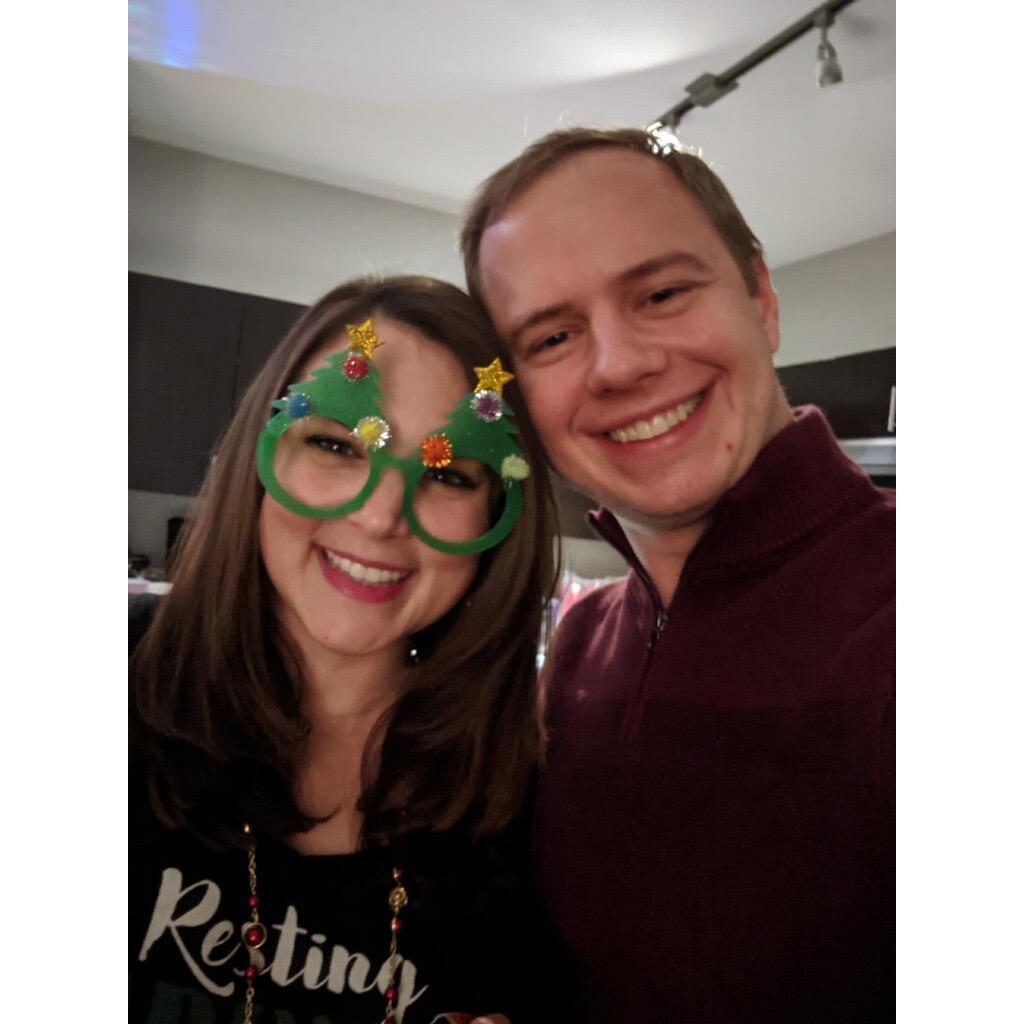 First Christmas party together