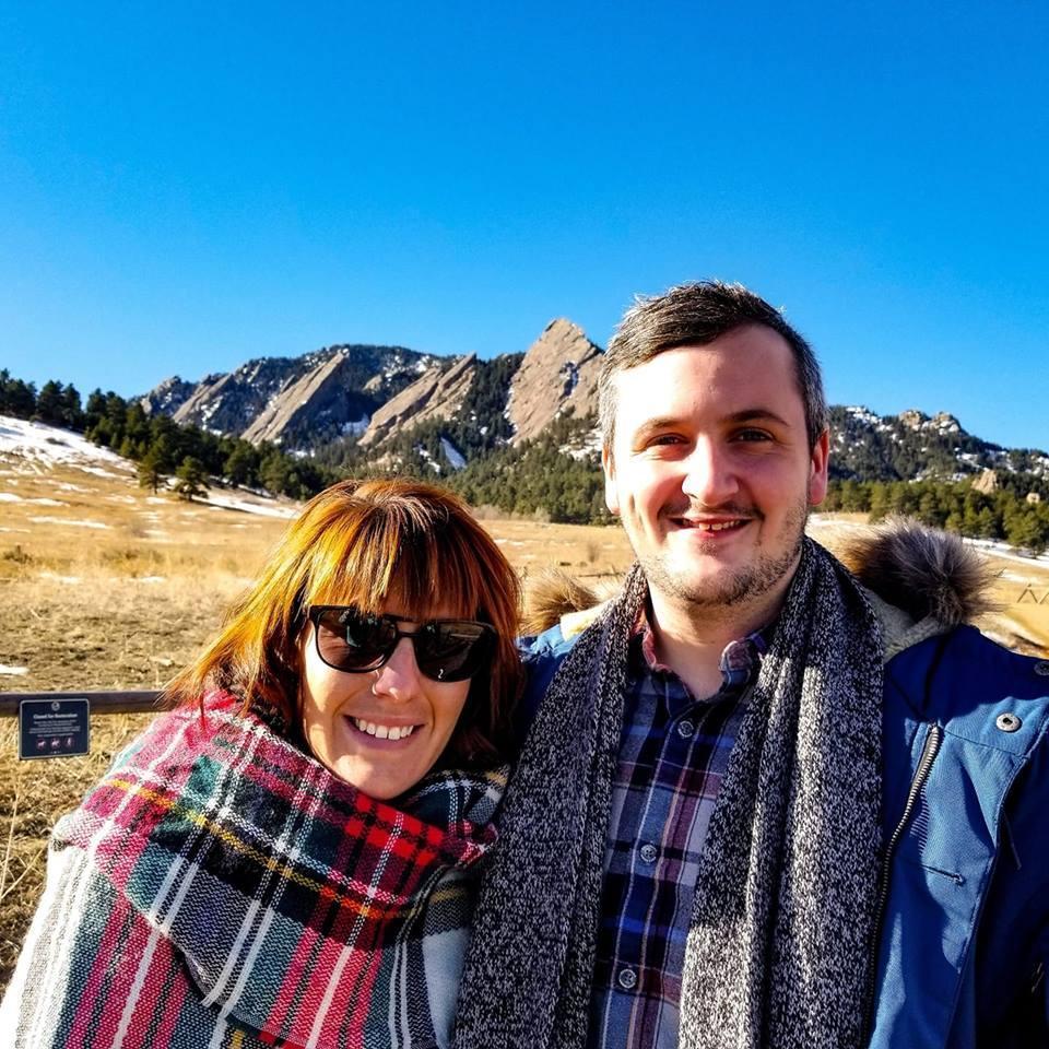 Seeing the flatirons in Boulder, Colorado!