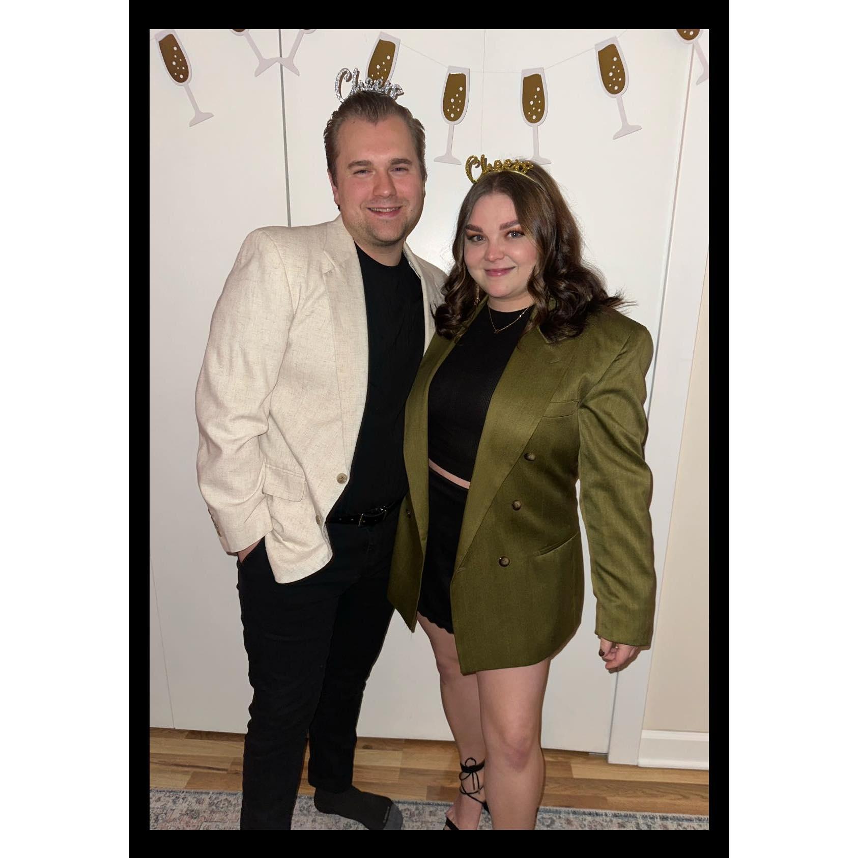 The night before we got engaged - NYE 2023
