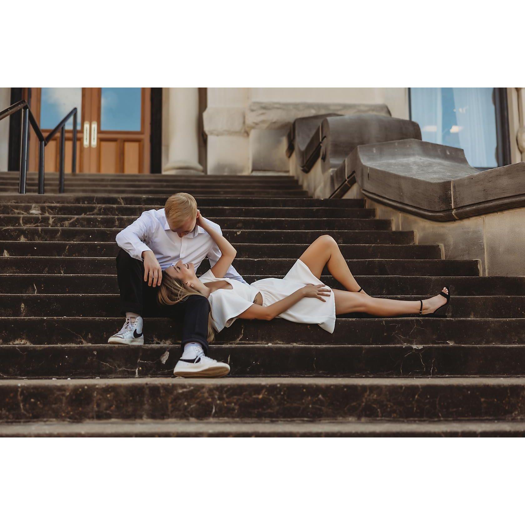 When we took more engagement pictures!
