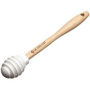 Le Creuset Silicone Honey Dipper, White