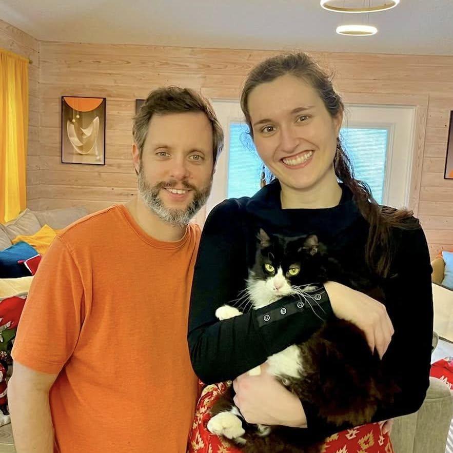 We spent our first Christmas together with Jered's family and Bootsie in St. Augustine, FL