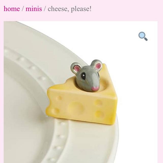 Nora Fleming mini- cheese, please!