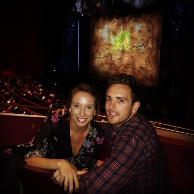 November 2014
Grace really knew he was the one when he took her to see her fav musical Wicked. Grace's heart was defying gravity!