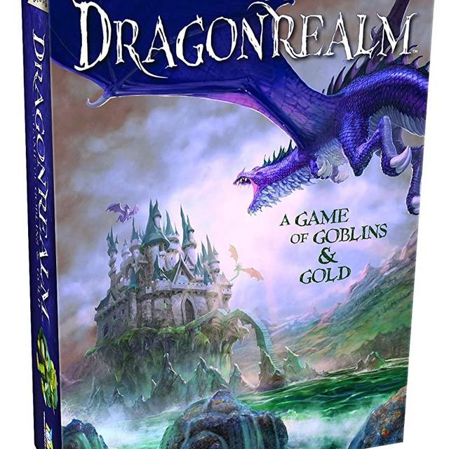 Gamewright Dragonrealm – A Strategy Card and Dice Game of Goblins & Gold