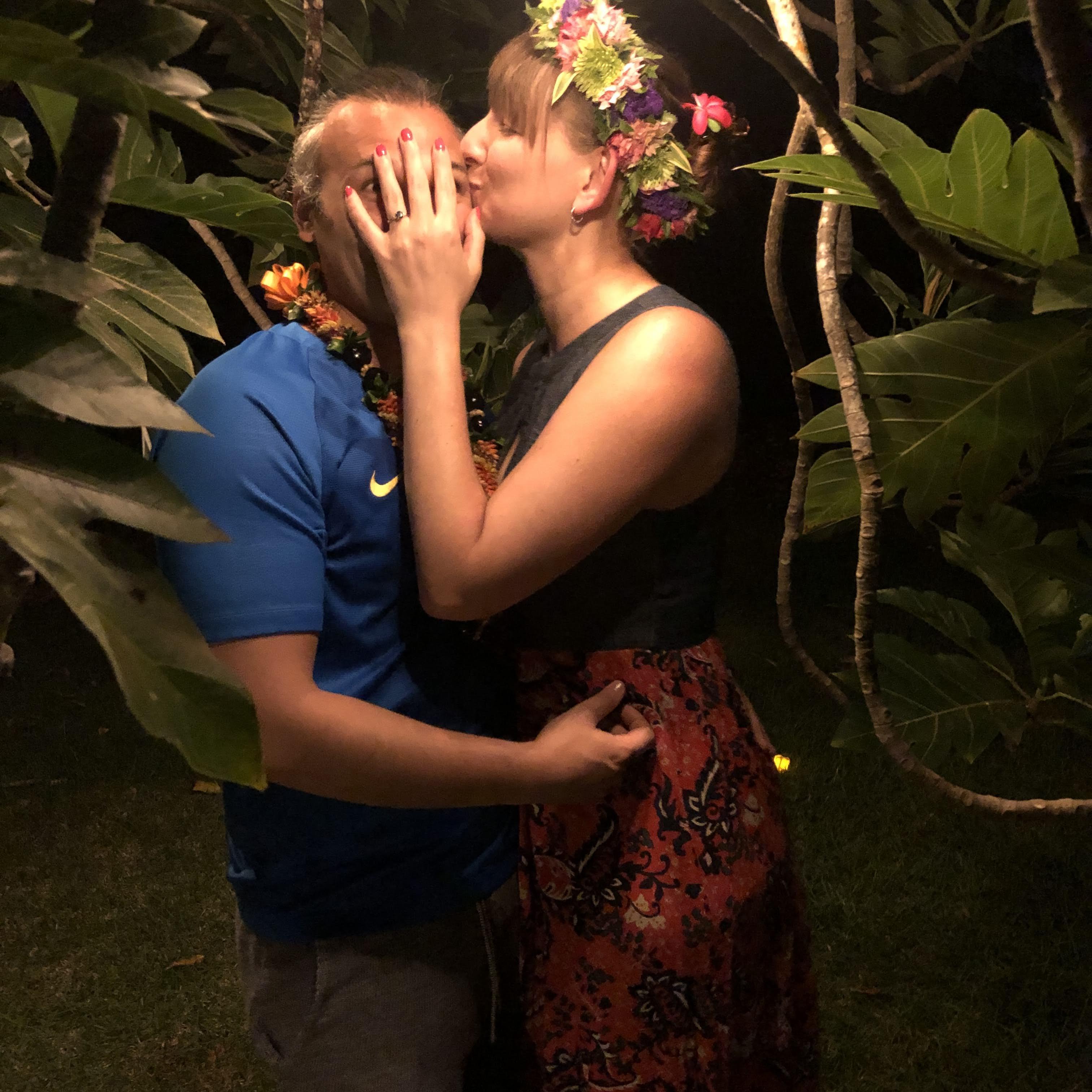 She said yes!