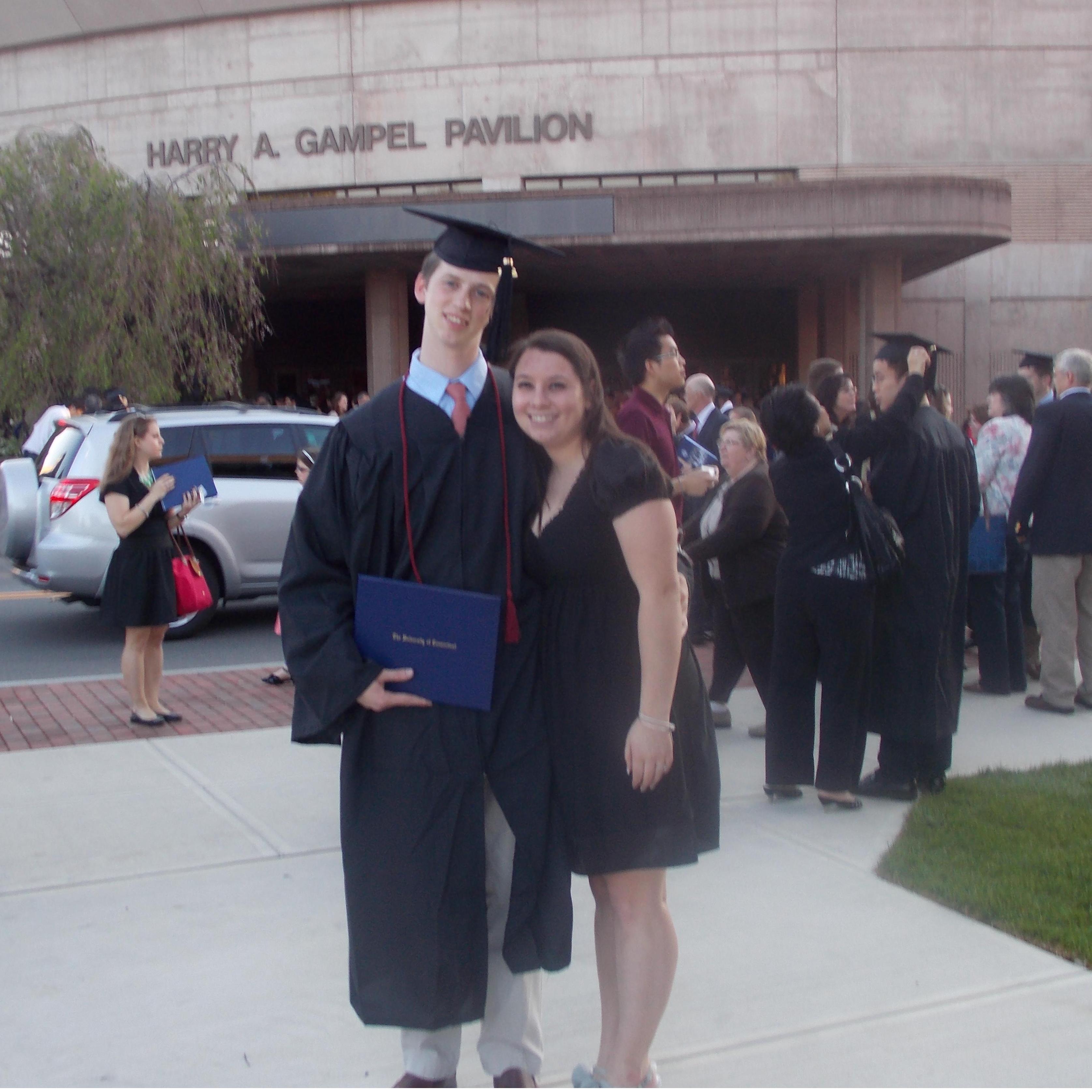 Patrick's graduation from UConn!