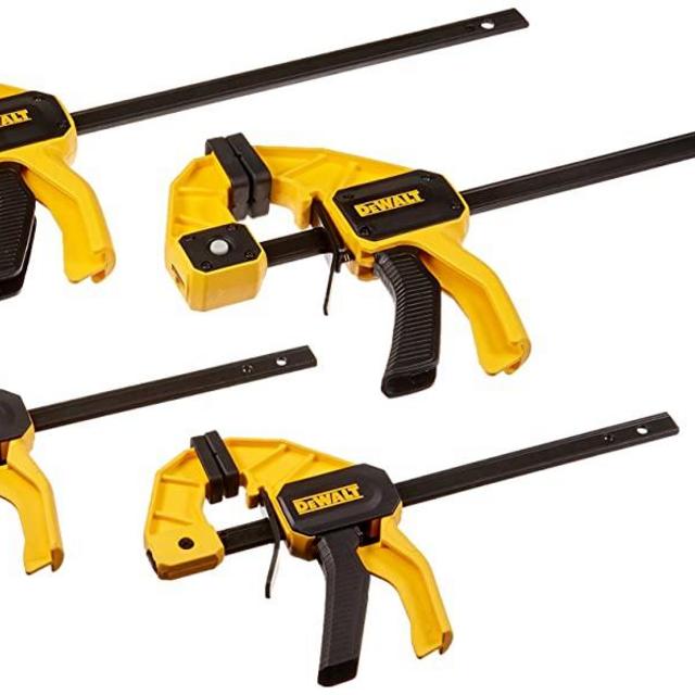 DEWALT DWHT83196 Medium and Large Trigger Clamps - 4 Pack
