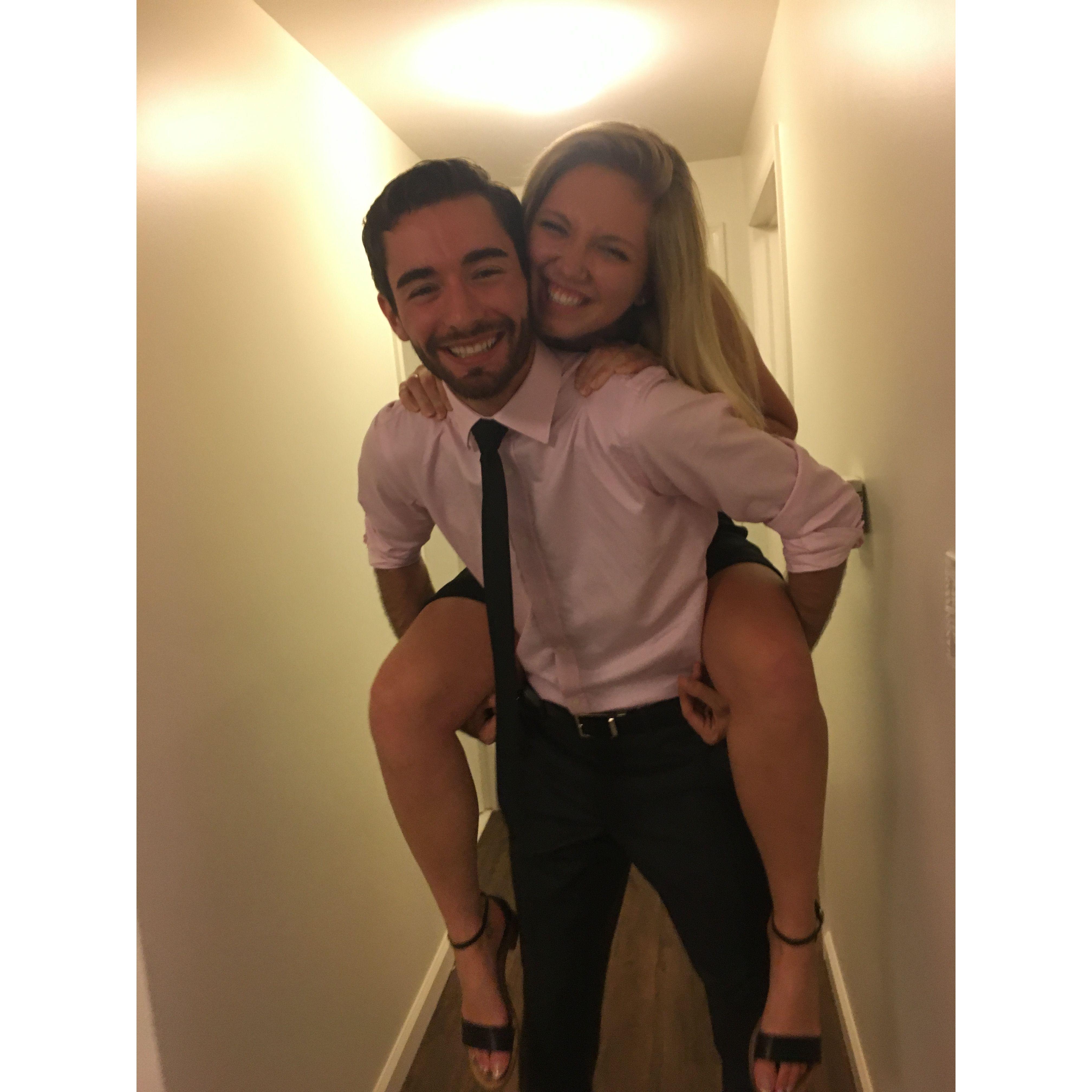 Our first "official" date :)