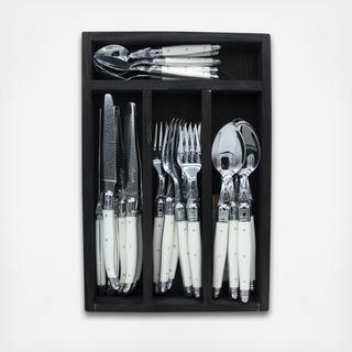 24-Piece Everyday Flatware Set, Service for 6