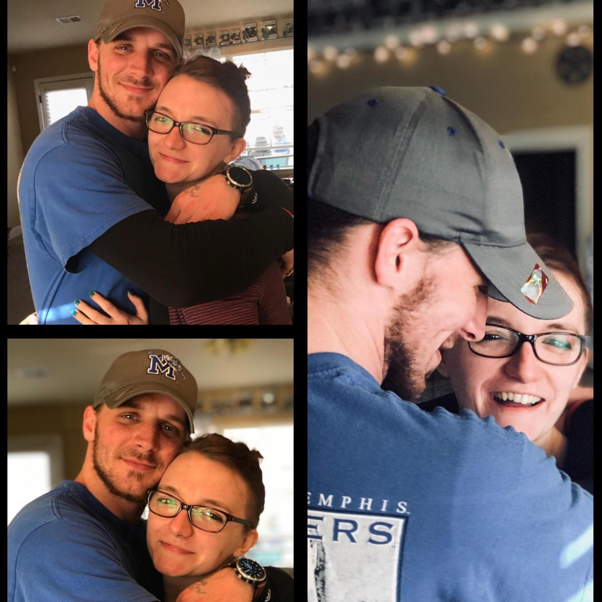 Our first pictures together as a couple!