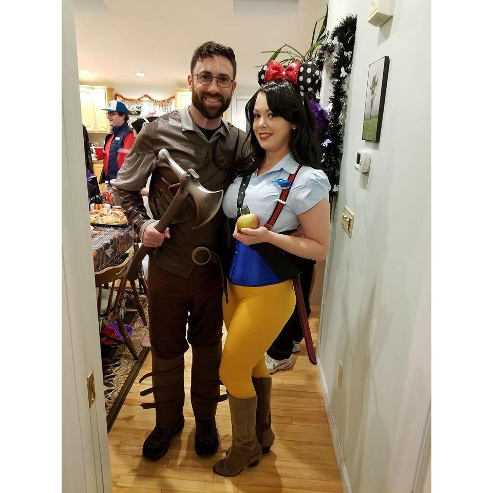 Halloween 2018 as Snow White and the Huntsman